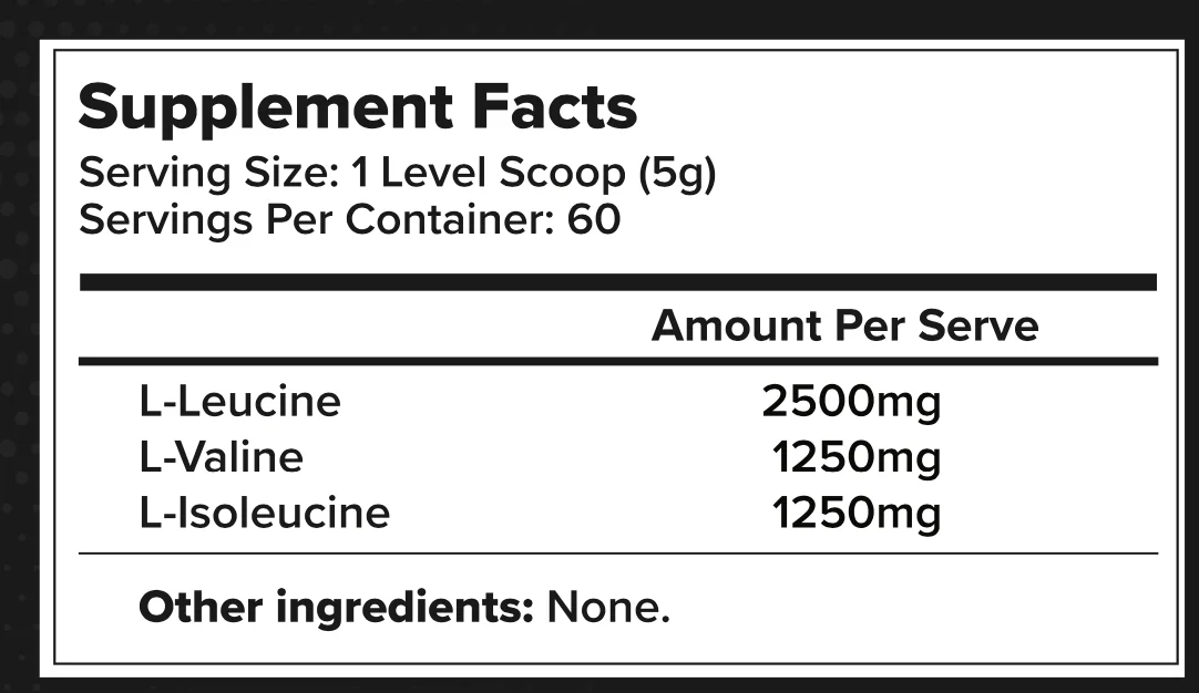 BCAA 300 گرمی برند trip nutrition - تصویر 3